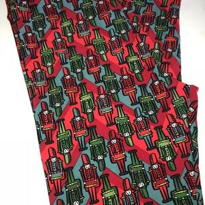 BNWOT TC2 Leggings LuLaRoe toy soldier Christmas